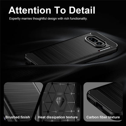 Ovitek za Nothing Phone (4a), Techsuit, Carbon, Črn