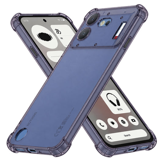 Ovitek za Nothing Phone (4b), Techsuit, Prosojen proti udarcem, Dimljen