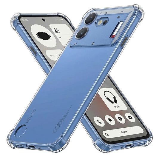 Ovitek za Nothing Phone (4b), Techsuit, odporen na udarce, prozoren