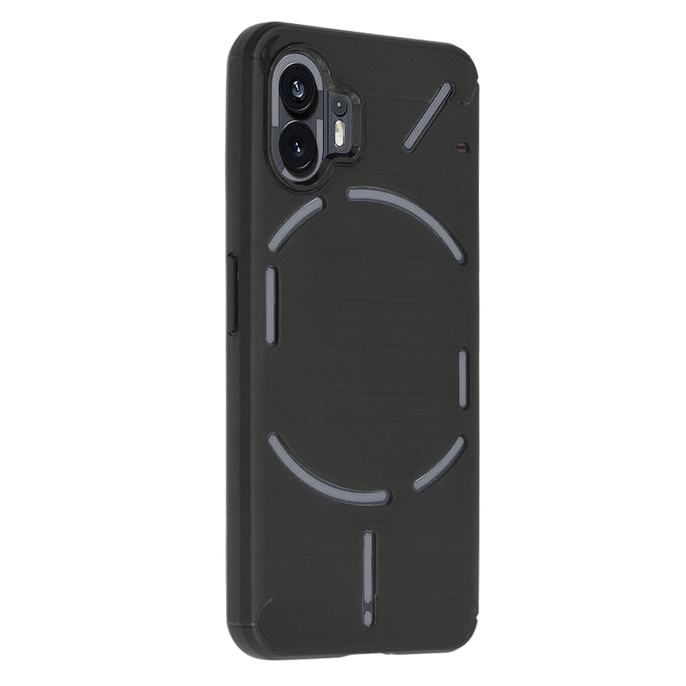 Ovitek za Nothing Phone (2), Techsuit, ogljik, črn