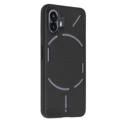 Ovitek za Nothing Phone (2), Techsuit, ogljik, črn