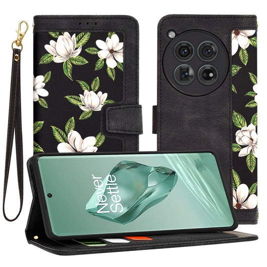 Ovitek za OnePlus 12, Techsuit, FlipCraft, črn