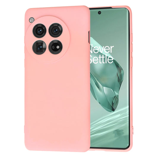 Ovitek za OnePlus 12, Techsuit, SoftFlex, svetlo roza
