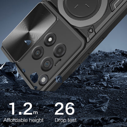 Ovitek za OnePlus 12R, Techsuit, CamGuard Pro, rožnato zlata