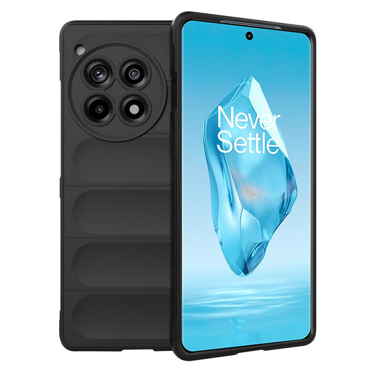Ovitek za OnePlus 12R, Techsuit, Magic Shield, Črn
