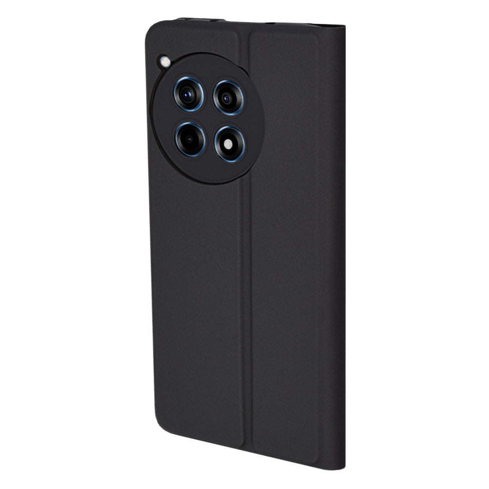 Case for OnePlus 12R, Techsuit, Magskin Book, Black