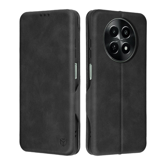 Ovitek za OnePlus 12R, Techsuit, Safe Wallet Plus, Črn