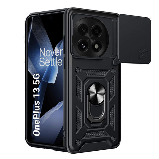 Ovitek za OnePlus 13, Techsuit, CamShield, Črn