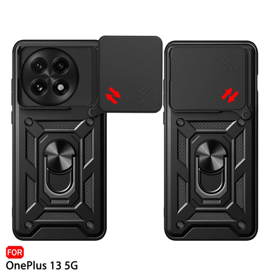 Ovitek za OnePlus 13, Techsuit, CamShield, Črn