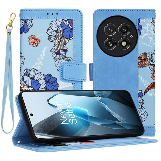Ovitek za OnePlus 13, Techsuit, FlipCraft, modra