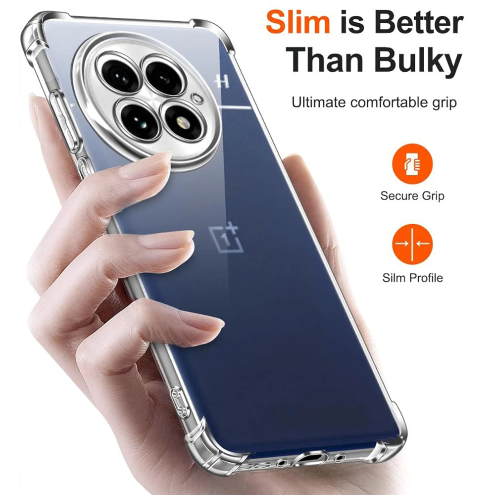 Case for OnePlus 13, Techsuit, Shockproof Clear, Transparent