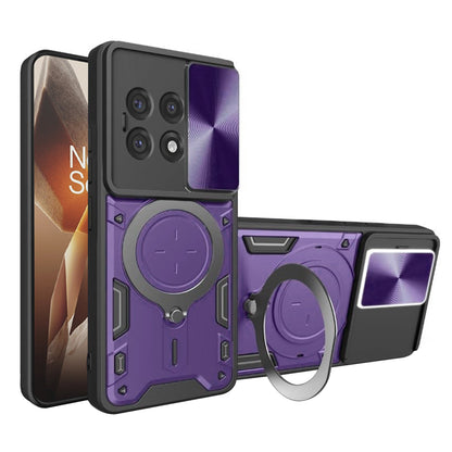 Ovitek za OnePlus 13R, Techsuit, CamGuard Pro, vijoličen