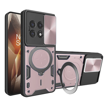 Ovitek za OnePlus 13R, Techsuit, CamGuard Pro, rožnato zlata