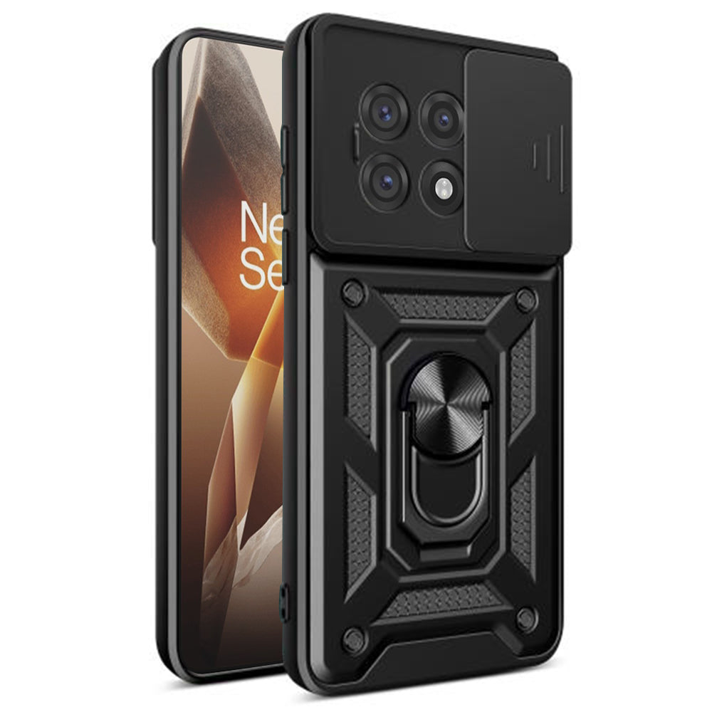 Ovitek za OnePlus 13R, Techsuit, CamShield, Črn