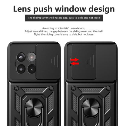 Ovitek za OnePlus 13R, Techsuit, CamShield, Zelen