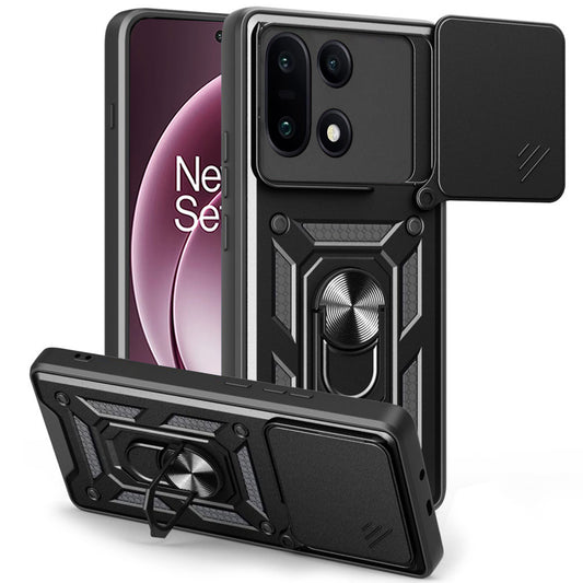 Ovitek za OnePlus 15, Techsuit, CamShield, Črn