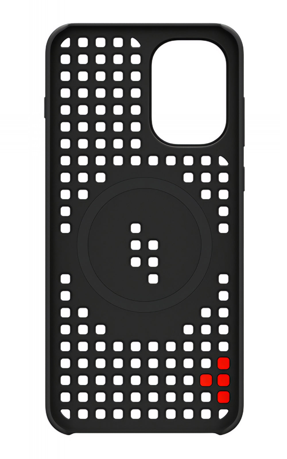 Ovitek za OnePlus 15R, Hole Pattern Magnetic, Črn 5431102123