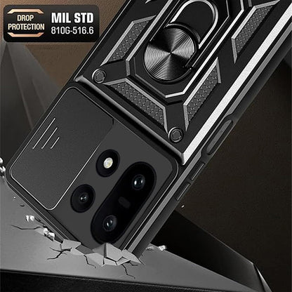 Case for OnePlus 15R, Techsuit, CamShield, Black