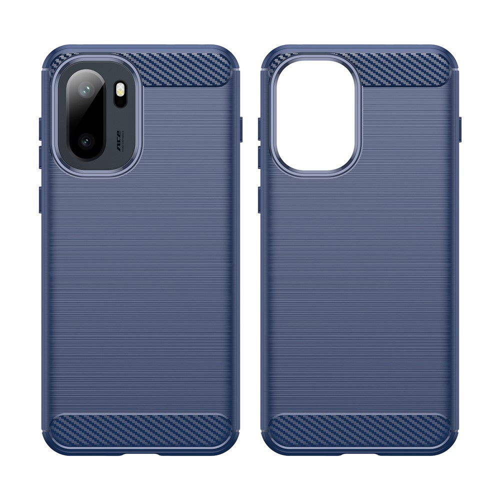 Ovitek za OnePlus 15R, Techsuit, Carbon, Modra