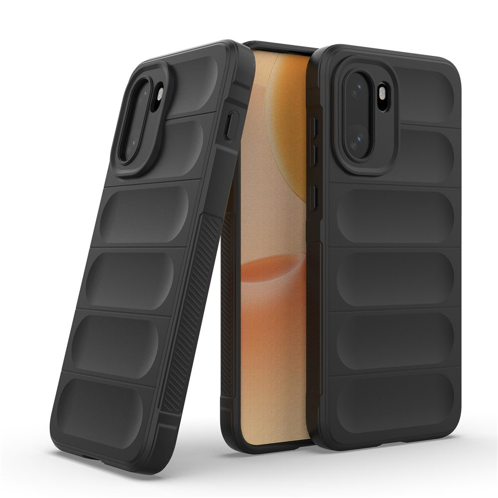 Ovitek za OnePlus 15R, Techsuit, Magic Shield, Črn