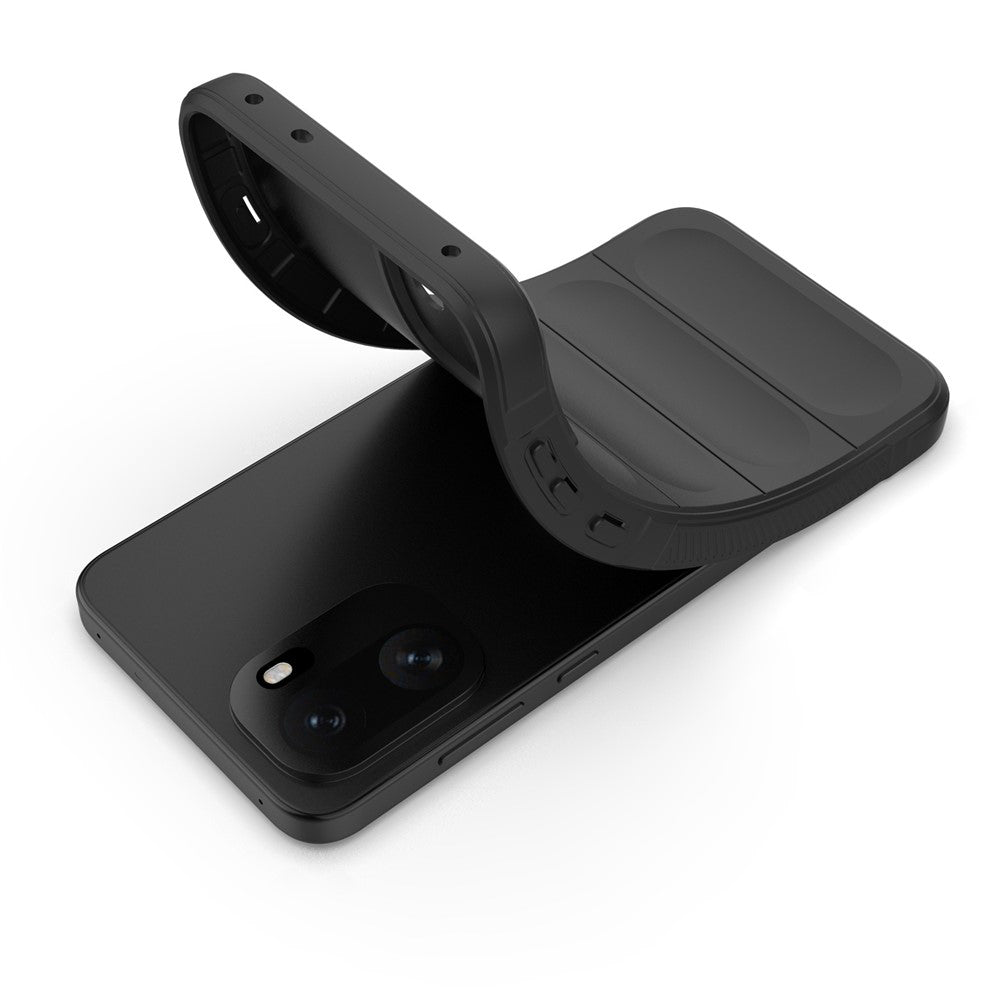 Ovitek za OnePlus 15R, Techsuit, Magic Shield, Črn