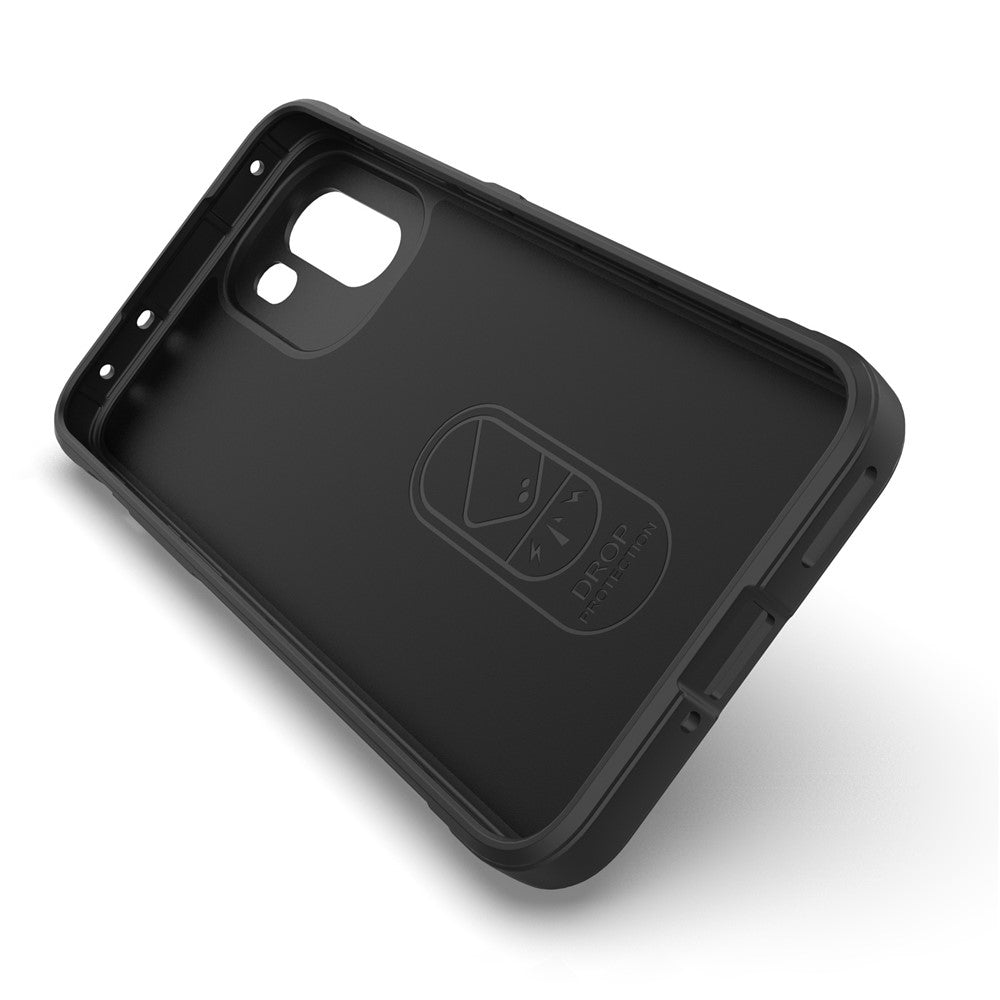 Ovitek za OnePlus 15R, Techsuit, Magic Shield, Črn