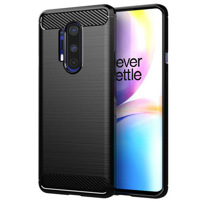 Case for OnePlus 8 Pro, Techsuit, Carbon, Black