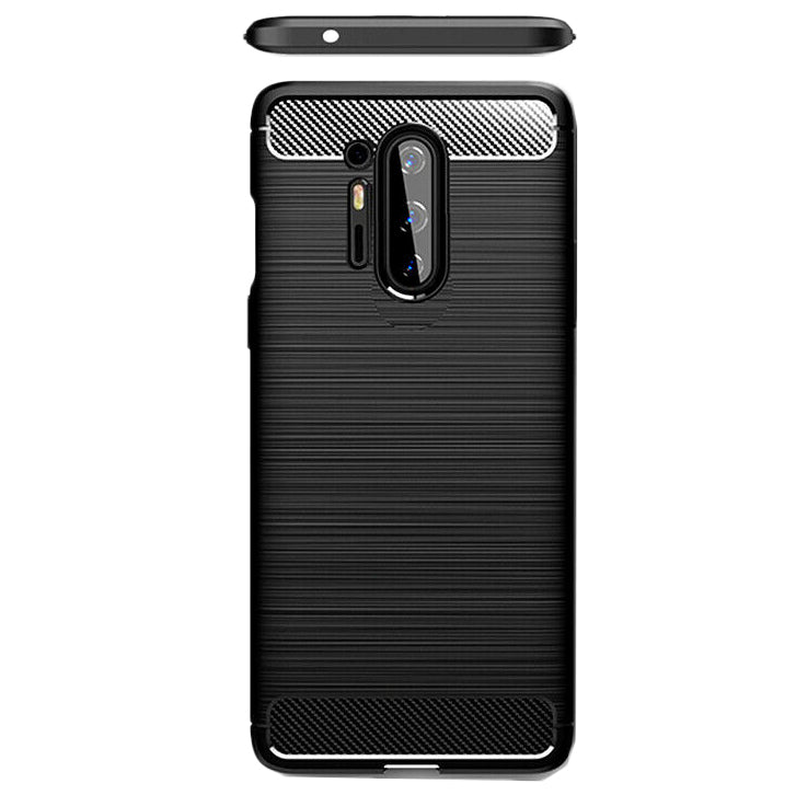 Case for OnePlus 8 Pro, Techsuit, Carbon, Black