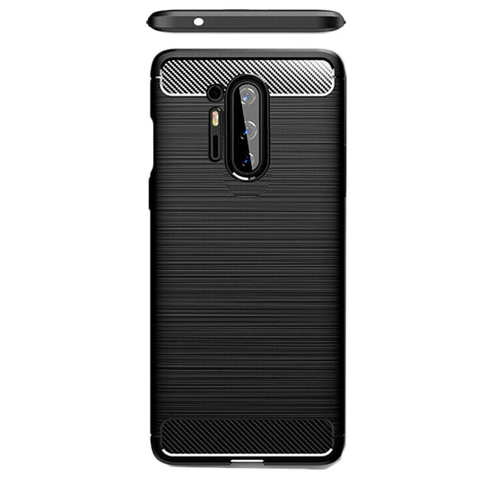 Ovitek za OnePlus 8 Pro, Techsuit, Karbon, Črn