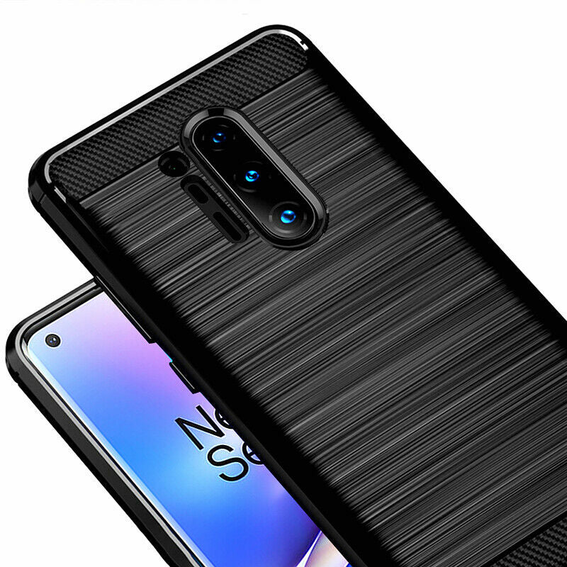Case for OnePlus 8 Pro, Techsuit, Carbon, Black