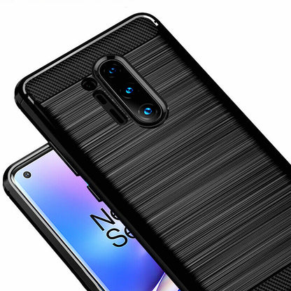 Case for OnePlus 8 Pro, Techsuit, Carbon, Black