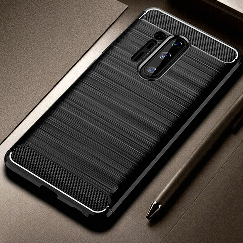 Case for OnePlus 8 Pro, Techsuit, Carbon, Black