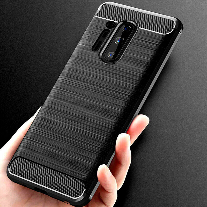 Case for OnePlus 8 Pro, Techsuit, Carbon, Black
