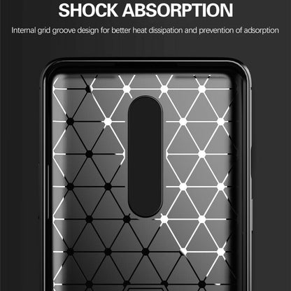 Ovitek za OnePlus 8, Techsuit, Karbon, Črn