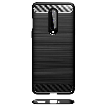 Ovitek za OnePlus 8, Techsuit, Karbon, Črn