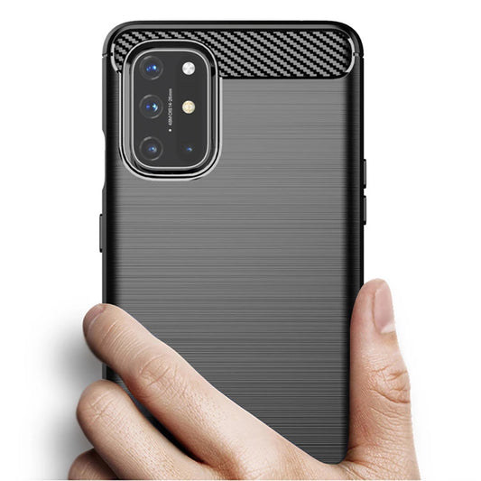 Ovitek za OnePlus 8T, Techsuit, Karbon, Črn