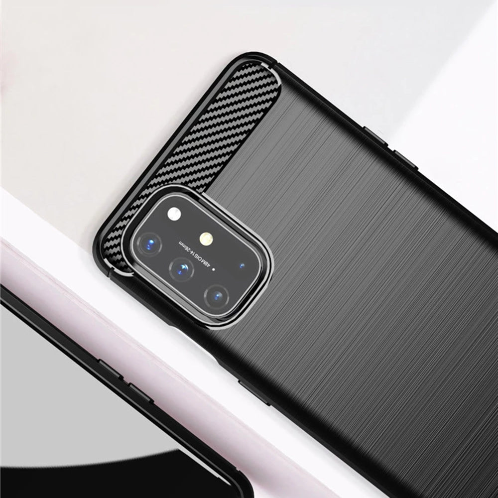 Ovitek za OnePlus 8T, Techsuit, Karbon, Črn