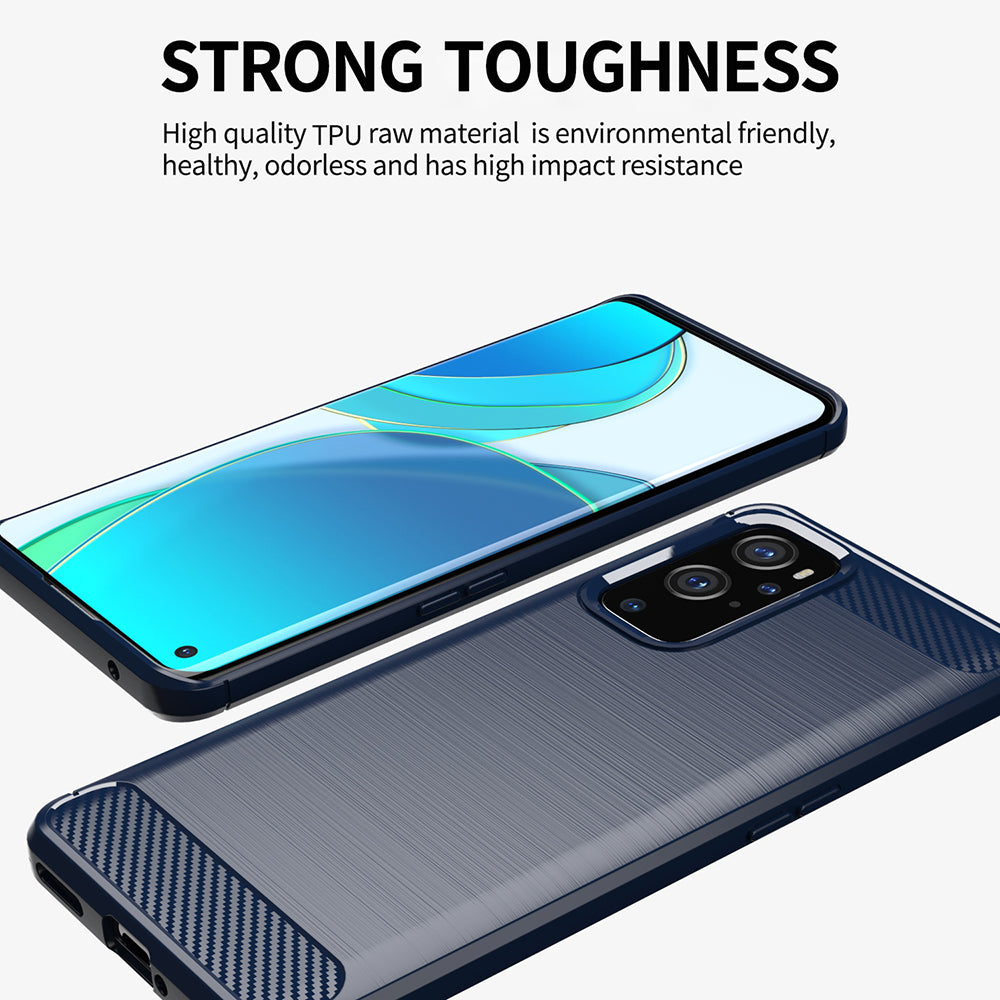 Ovitek za OnePlus 9 Pro, Techsuit, Karbon, Črn