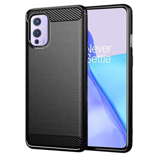 Ovitek za OnePlus 9, Techsuit, Karbon, Črn