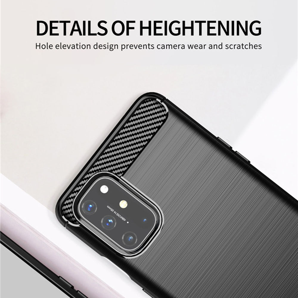 Ovitek za OnePlus 9, Techsuit, Karbon, Črn