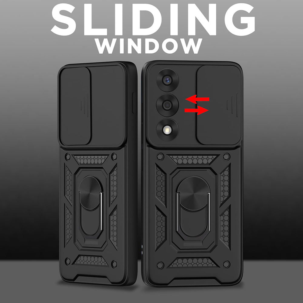 Ovitek za OnePlus Nord 5, Techsuit, CamShield, Črn