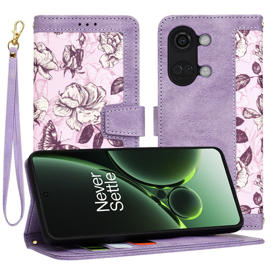 Ovitek za OnePlus Nord 3, Techsuit, FlipCraft, vijoličen