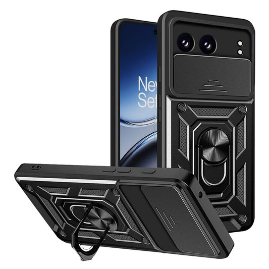 Ovitek za OnePlus Nord 4, Techsuit, CamShield, Črn