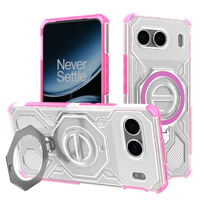 Ovitek za OnePlus Nord 4, Techsuit, Carbon Shield Pro, roza