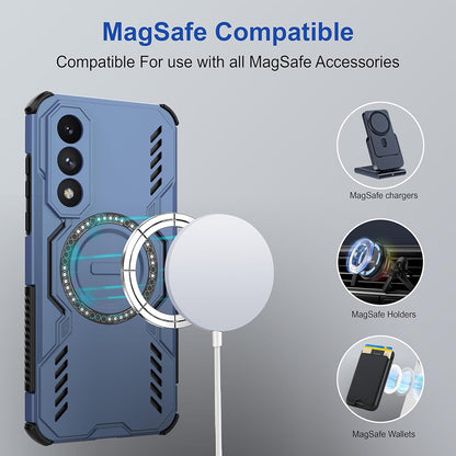 MagSafe ovitek za OnePlus Nord 5, Techsuit, ArmorMag, Črn