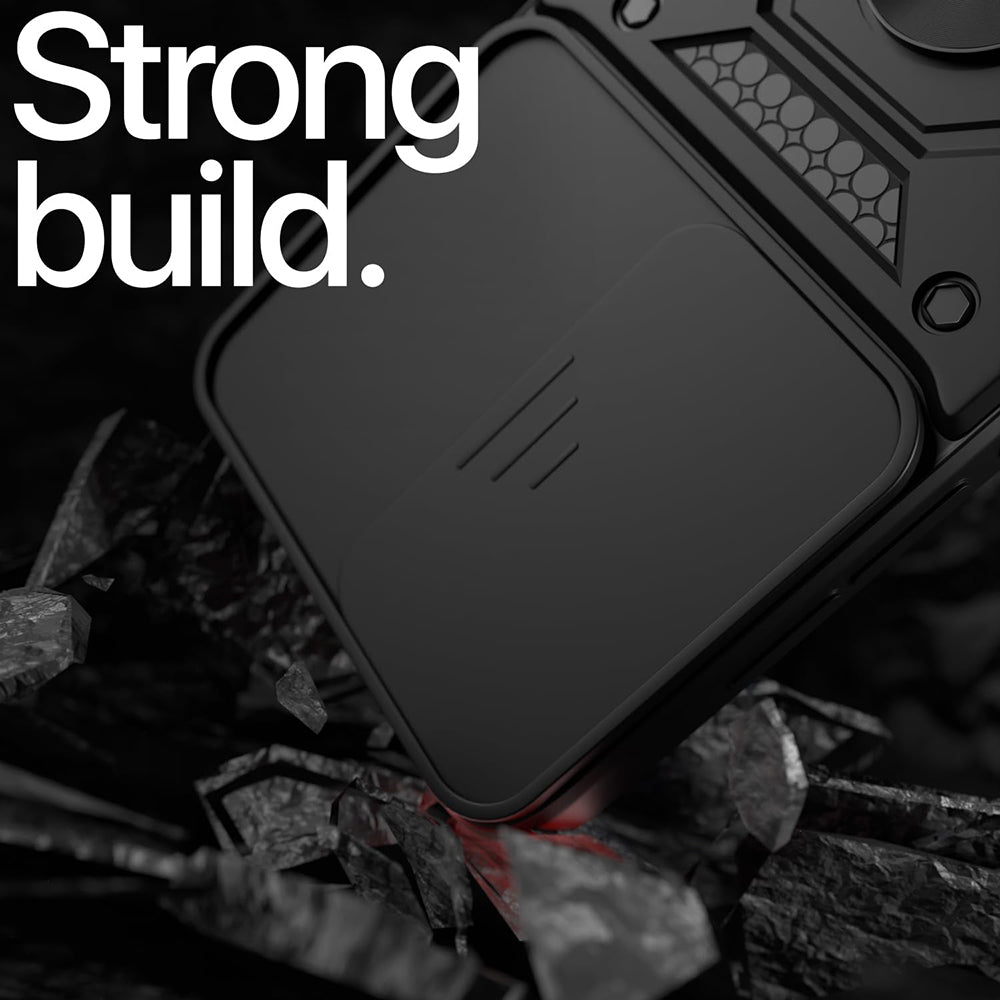 Ovitek za OnePlus Nord 5, Techsuit, CamShield, Črn