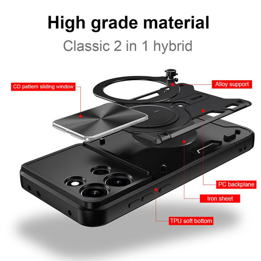 Ovitek za OnePlus Nord 6, Techsuit, CamGuard Pro, modra