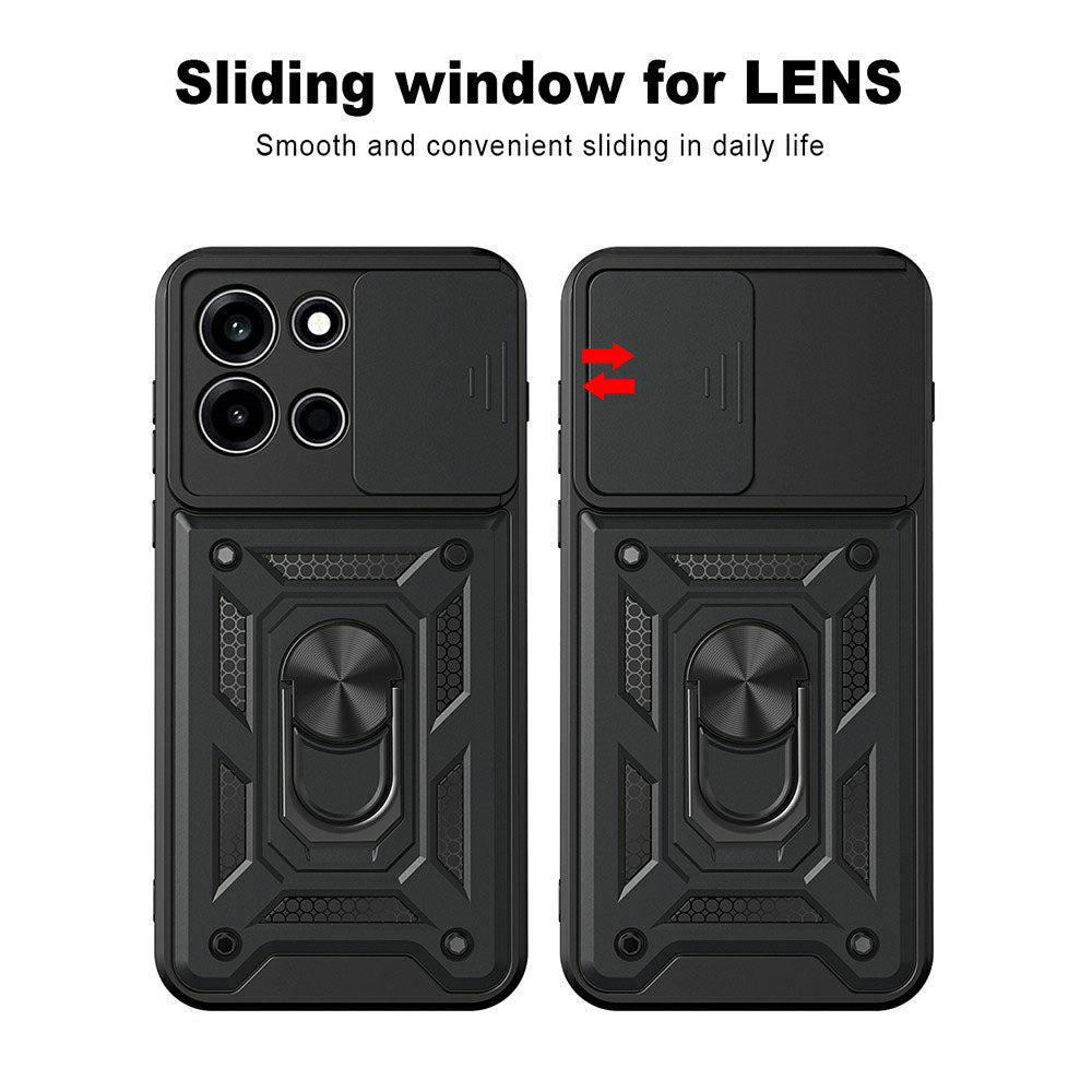 Ovitek za OnePlus Nord 6, Techsuit, CamShield, modra