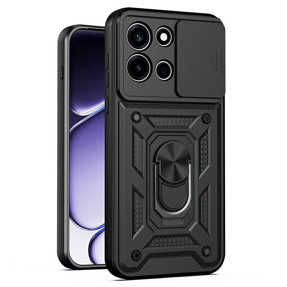 Ovitek za OnePlus Nord 6, Techsuit, CamShield, Črn