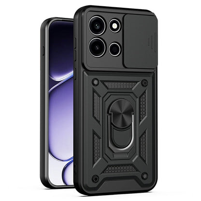 Ovitek za OnePlus Nord 6, Techsuit, CamShield, Črn